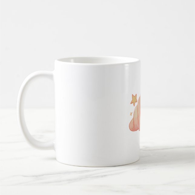 Croissant Magic Coffee Mug (Left)