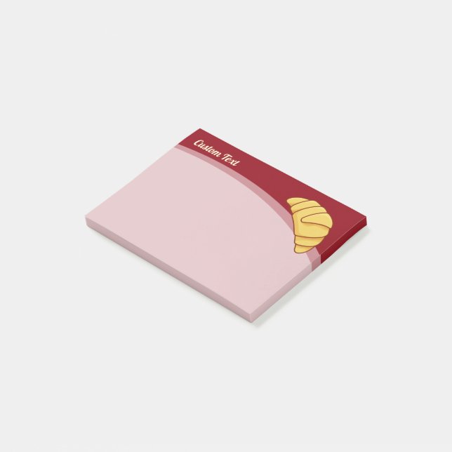 Croissant Post-it Notes (Angled)