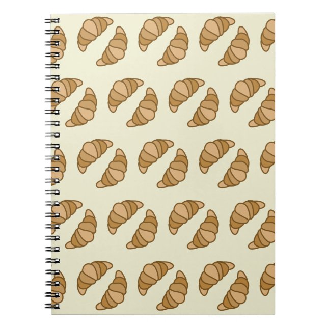 Croissants  notebook (Front)