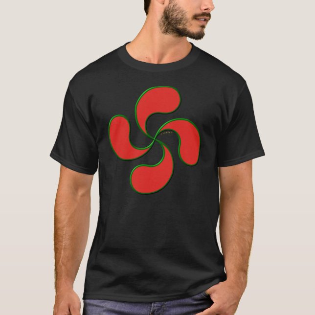 croix basque T-Shirt (Front)