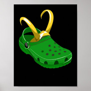 Croki Crocs X Loki Poster