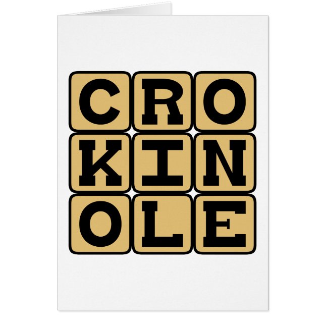 Crokinole, Board Game (Front)