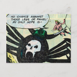 Crom and the Spider God of AKKA Postcard #3 of 3