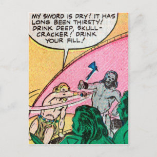 Crom the Barbarian Postcard #2 of 3