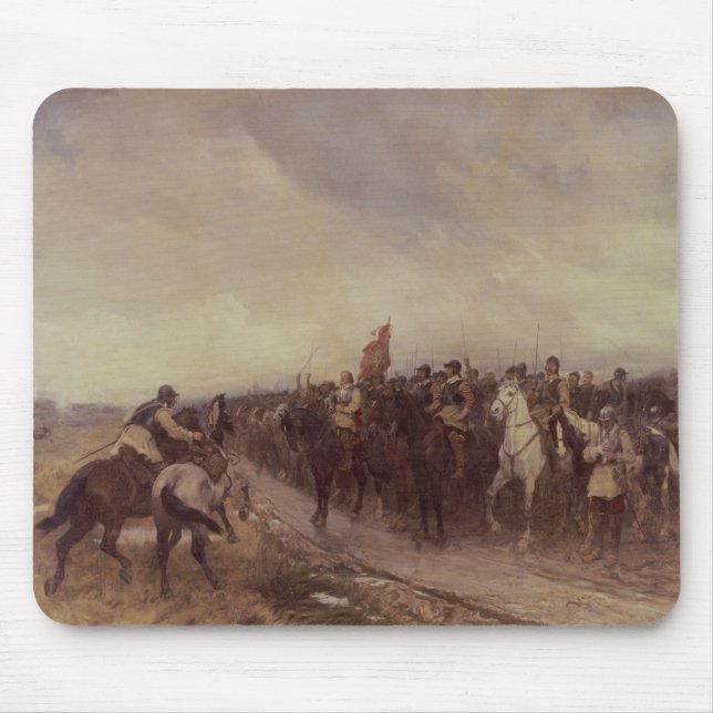 Cromwell at Dunbar, 1650 Mouse Pad (Front)