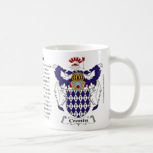 Cronin, the Origin, the Meaning and the Crest Coffee Mug