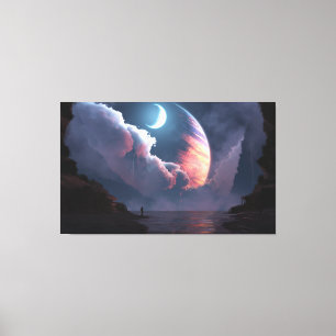 Cronus Rising Canvas Print