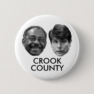 CROOK COUNTY (Part 2) 6 Cm Round Badge
