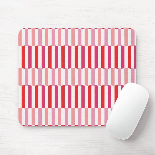 Crooked Candy Canes  Mouse Pad (With Mouse)