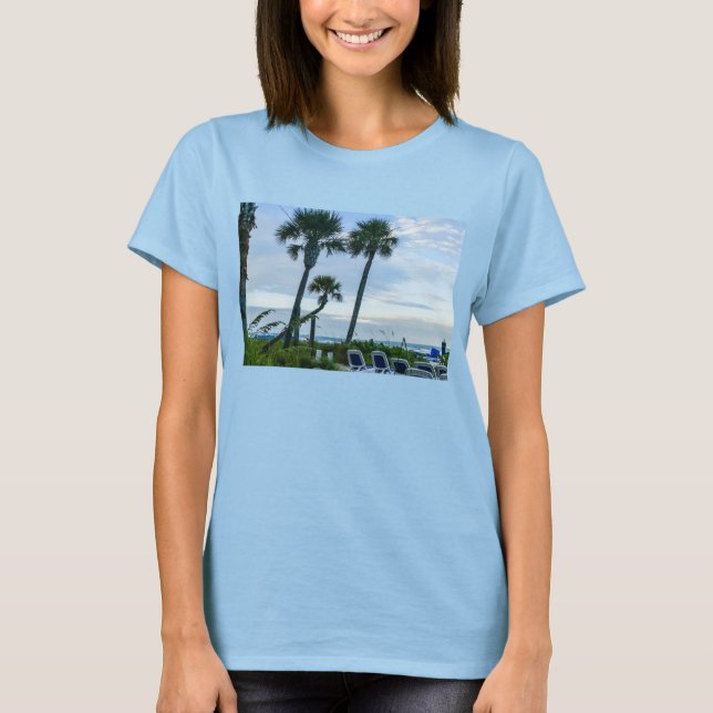 Crooked Palm Trees T-Shirt (Front)