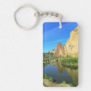 Crooked River, Oregon Key Ring
