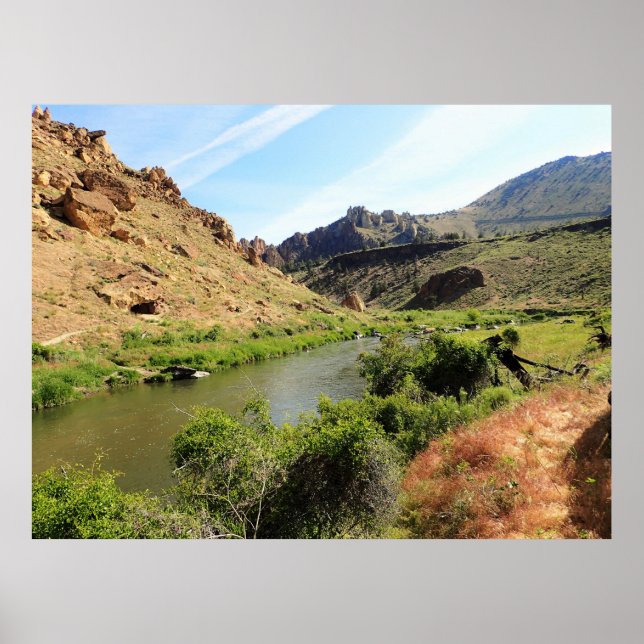 Crooked River, Oregon Poster (Front)