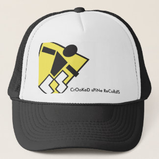 Crooked Spine Records Old School Trucker Hat