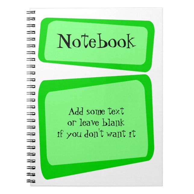 Crooked squares Notebook (Front)