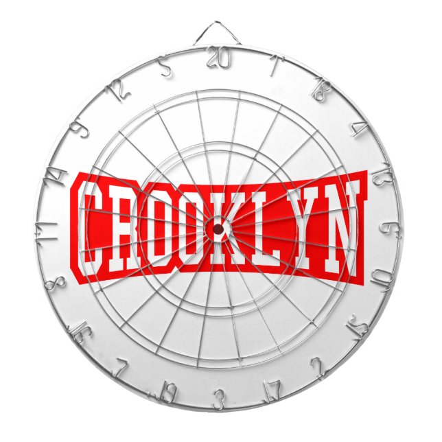 CROOKLYN, NYC DARTBOARD (Front)