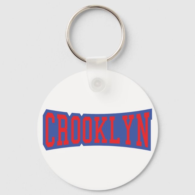 CROOKLYN, NYC KEY RING (Front)
