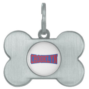 CROOKLYN, NYC PET ID TAG
