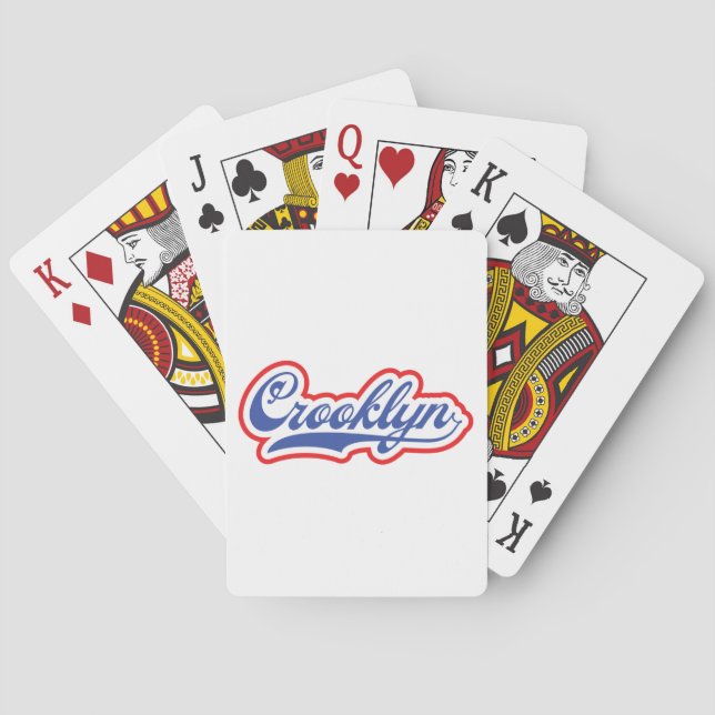 Crooklyn, NYC Playing Cards (Back)