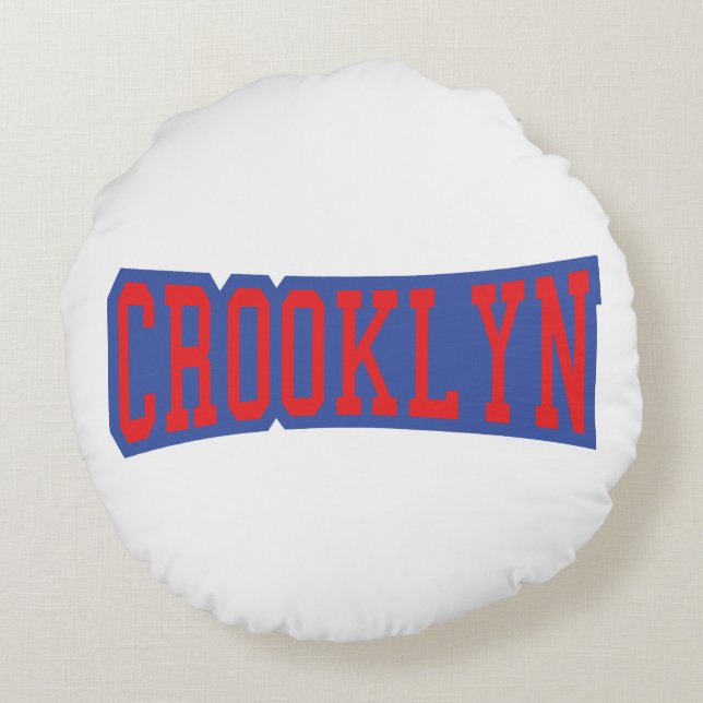 CROOKLYN, NYC ROUND CUSHION (Back)