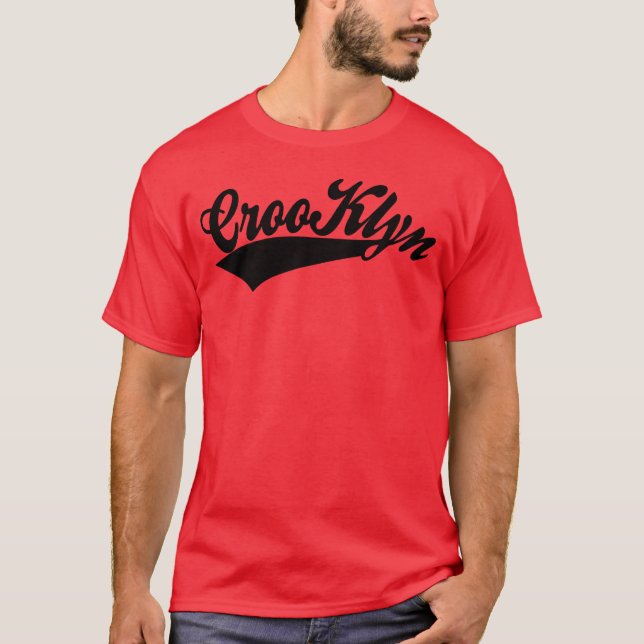 CROOKLYN TEE (RED/BLACK) (Front)