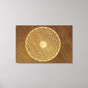 Crop Circle-36"x24"Gallery Canvas Print