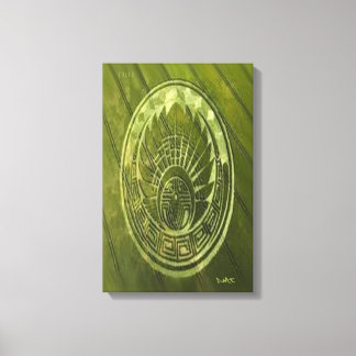 CROP CIRCLE CANVAS DMT SPIRITUAL GRAFFITI