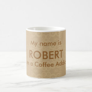 Crop Circle Coffee Addict Mug