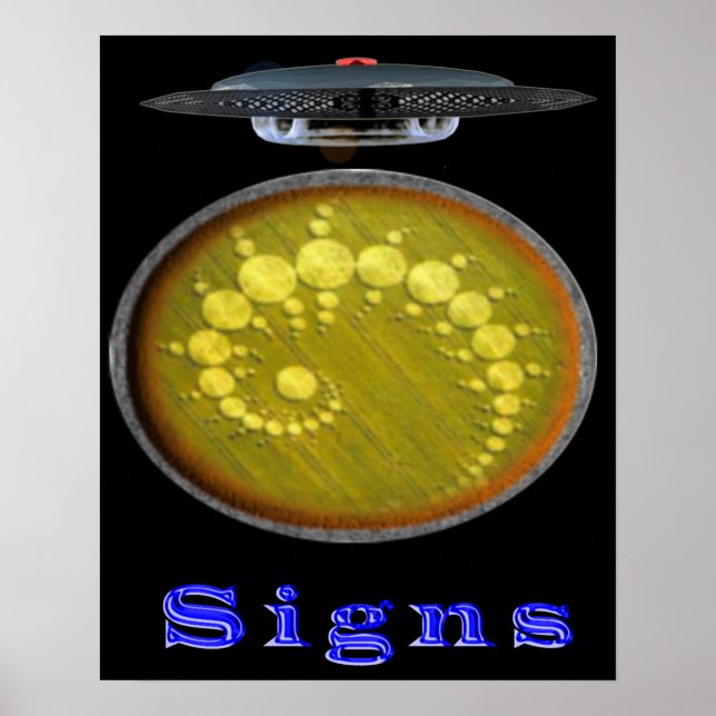 Crop circle designs poster (Front)