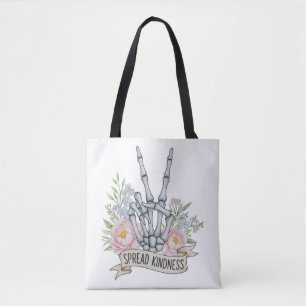 Crop Circle Flower – Geometric Cosmic Art Tote Bag