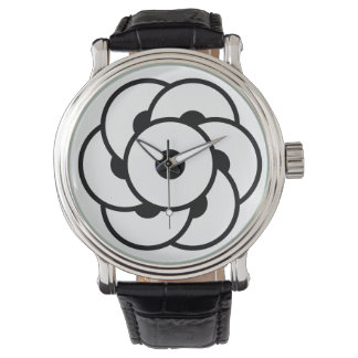 Crop Circle Flower – Geometric Cosmic Art Watch