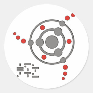 crop circle II Classic Round Sticker