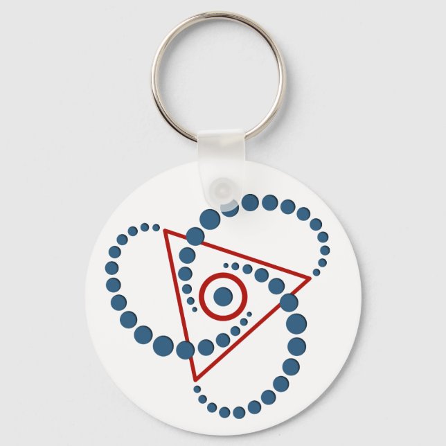 crop circle VI Key Ring (Front)