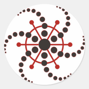 crop circle VII Classic Round Sticker