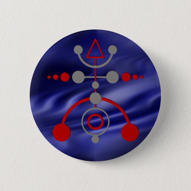 crop cirkle V 6 Cm Round Badge (Front)