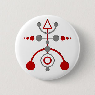 crop cirkle V 6 Cm Round Badge