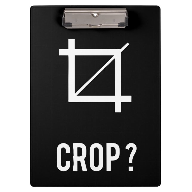 Crop Clipboard (Front)
