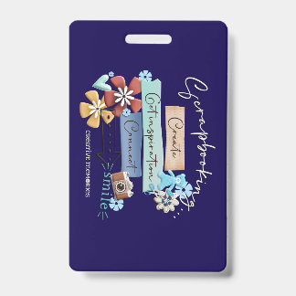 Crop & Connect Atlanta Luggage Tag Badge ID Badge