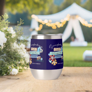 Crop & Connect Stemless Wine Tumbler 11 oz