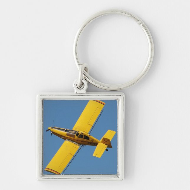 crop duster key ring (Front)