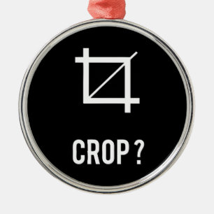 Crop Metal Tree Decoration