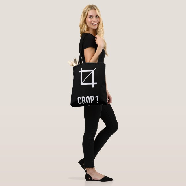 Crop Tote Bag (On Model)