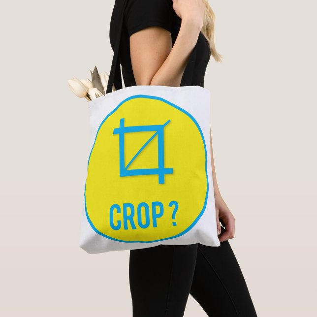 CROP ? TOTE BAG (Close Up)