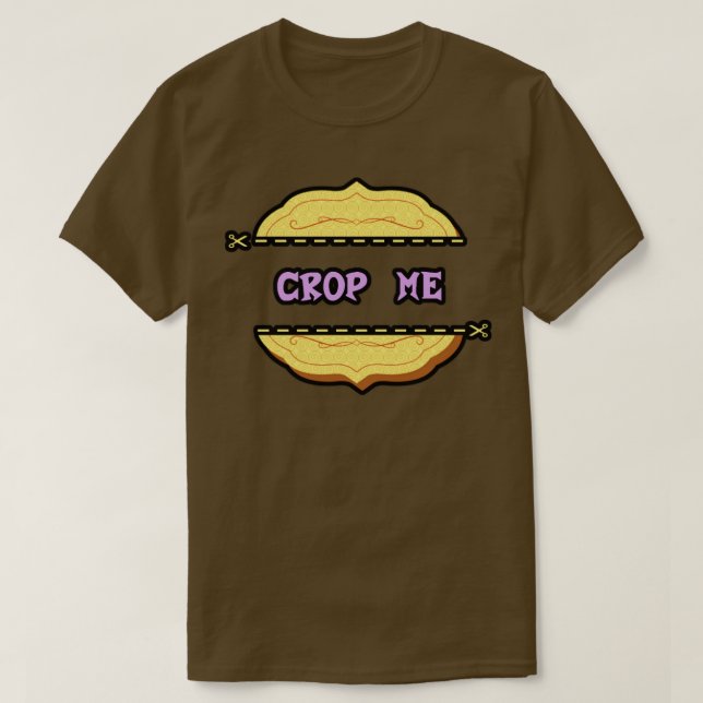 Cropme scrapbooking T-Shirt (Design Front)