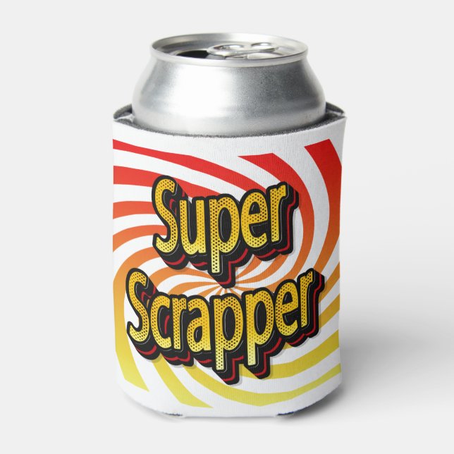 Cropper Scrapbook Crafter Can Cooler (Can Front)