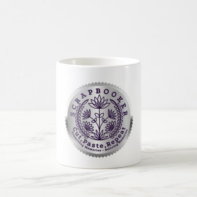 Cropper Scrapbook Crafter  Coffee Mug (Center)