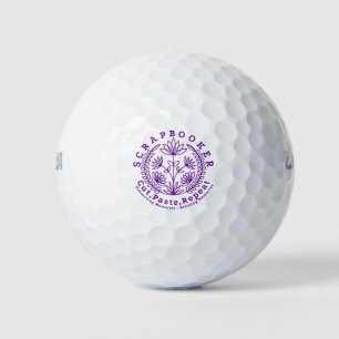 Cropper Scrapbook Crafter Golf Balls
