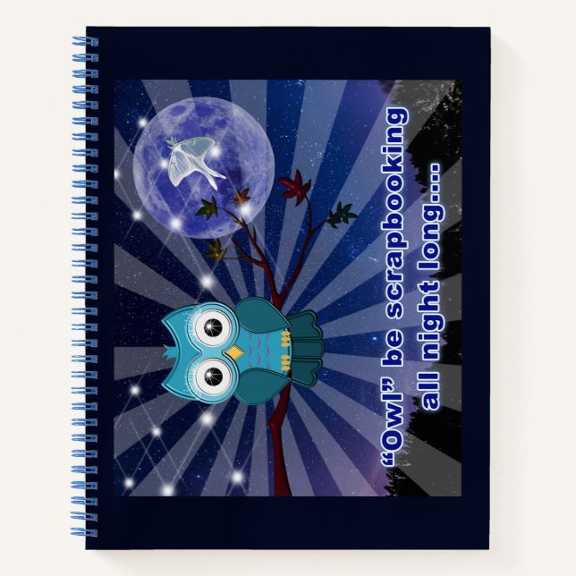 Cropper Scrapbook Crafter Notebook (Front)