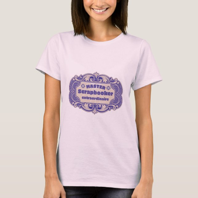 Cropper Scrapbook Crafter T-Shirt (Front)