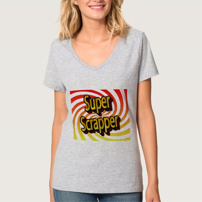 Cropper Scrapbook Crafter  T-Shirt (Front)