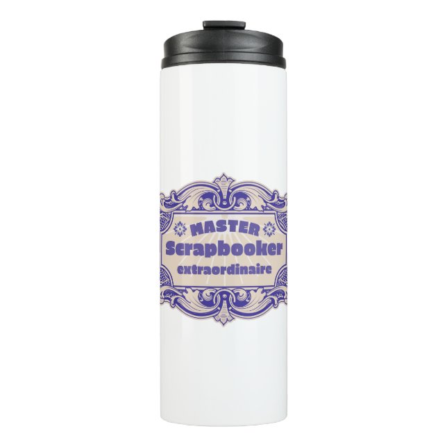 Cropper Scrapbook Crafter Thermal Tumbler (Front)